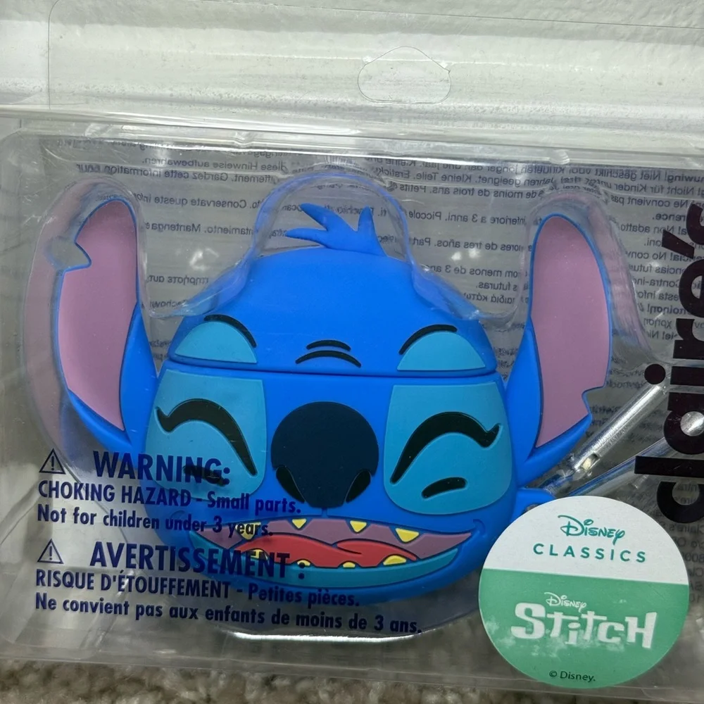 Disney Stitch Earbud Case Cover - Compatible with Apple AirPods®